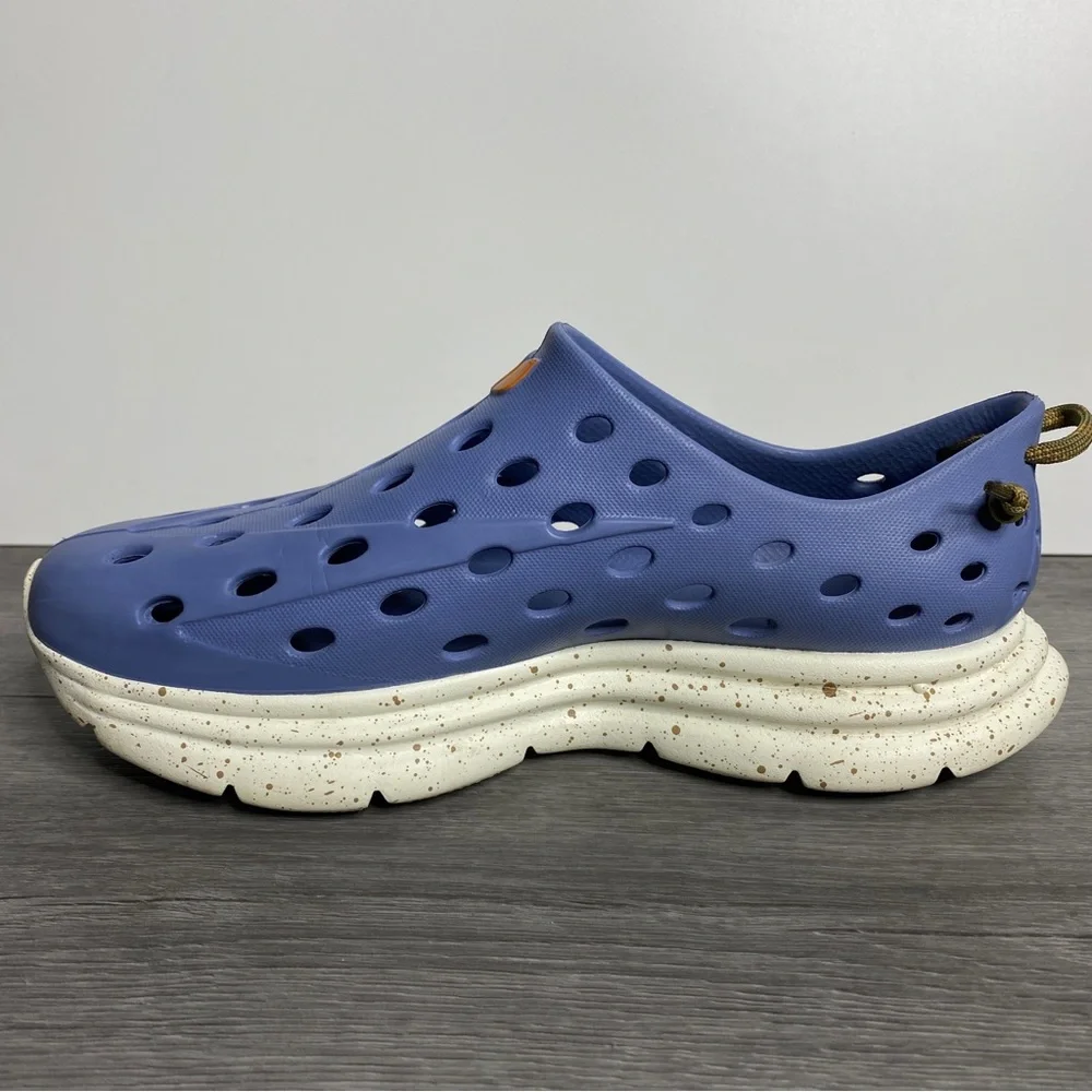 Kane Footwear Revive Recovery Shoes M 8 W 10 Blue White Cushion Slip On - Picture 7 of 11